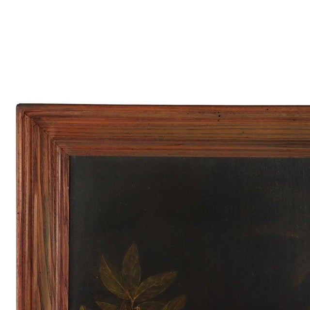 18th Century Antique Dutch Oil on Canvas Still Life Painting Unsigned 18th C For Sale - Image 5 of 11