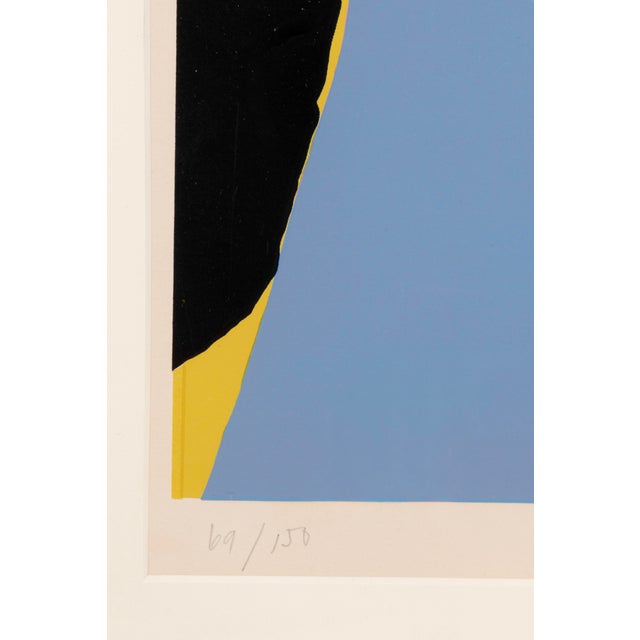 Paper Richard Linder - Room for Rent 1969 Signed Screenprint on Paper 69/150 Framed For Sale - Image 7 of 9