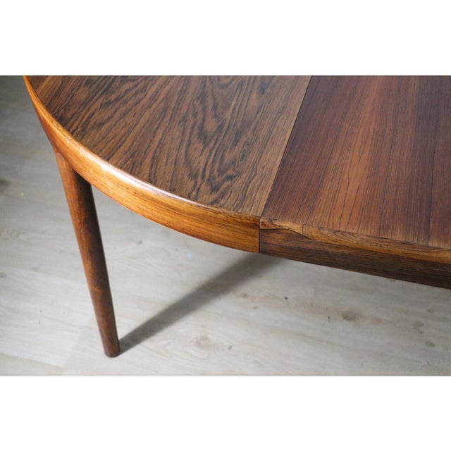 1960s Danish Extendable Table in Rosewood by Harry Ostergaard for Randers Møbelfabrik, 1960 For Sale - Image 5 of 18