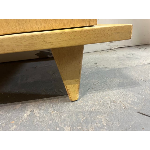 Tan American of Martinsville “Bali Hai” Cork Top Bar Cabinet or Server, Mid-Century For Sale - Image 8 of 12