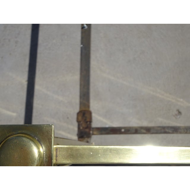 Antique Bed in Gilt Brass, 1890s For Sale - Image 10 of 18