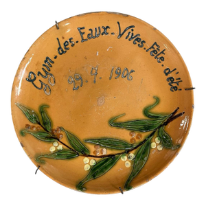Antique Ceramic Wall Plate