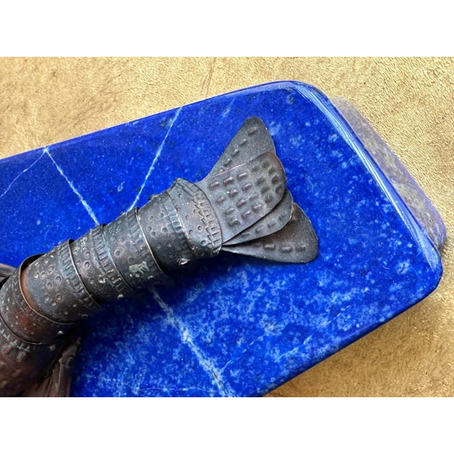 19th Century Japanese Articulated Copper Lobster For Sale - Image 12 of 12