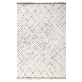 Modern Moroccan Hand-Knotted Wool Rug by Doris Leslie Blau For Sale
