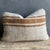 11" x 16" Includes insert. Color: natural flax / rust / brown A truly one-of-a-kind pillow, thoughtfully handcrafted from...