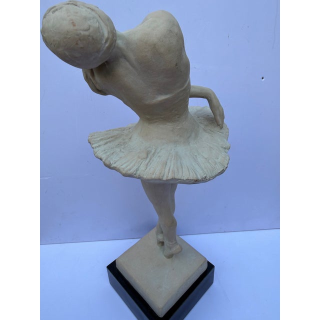 Vintage 1985 Austin Productions "On Point" Ballerina Sculpture by Klara Sever For Sale In Houston - Image 6 of 12