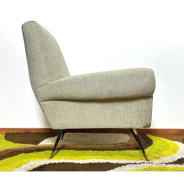 Vintage Lounge Chair by Gigi Radice, Italy, 1950s For Sale - Image 4 of 12