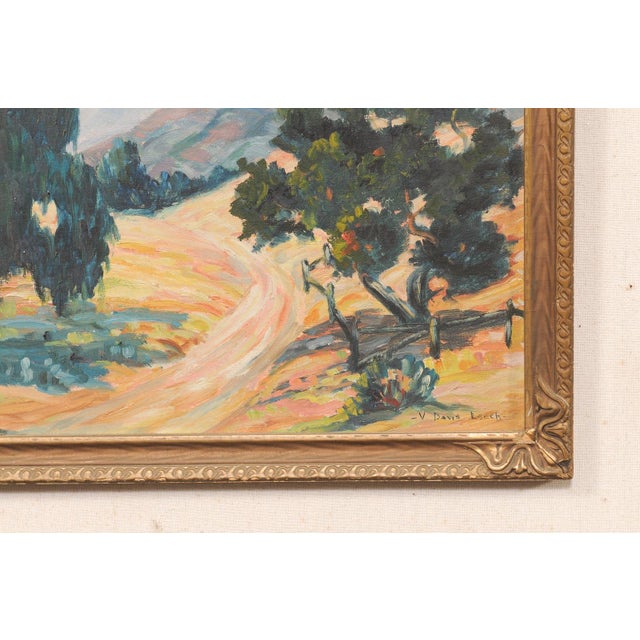 American West Landscape, Framed, Mid 20th C For Sale In Atlanta - Image 6 of 12