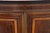Brown Antique Bow-Front Inlaid Mahogany Linen Press Cupboard For Sale - Image 8 of 12