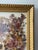 Vintage 1976 Pressed Dried Flower Art, Framed Botanical Collage, Gilt Frame For Sale - Image 11 of 13