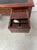 Brown Louis XVI Style Flat Desk in Mahogany and Veneer, 19th Century For Sale - Image 8 of 15