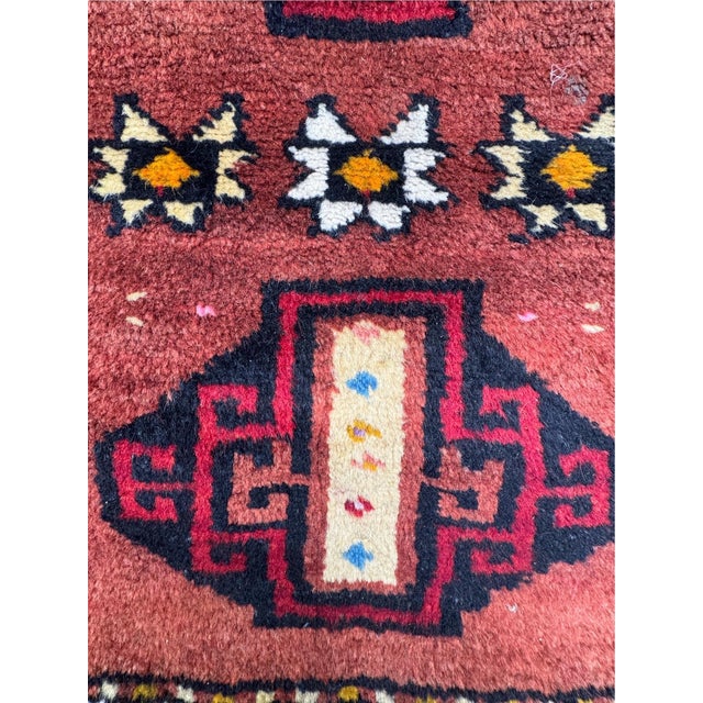 Antique Turkish Wool Half Saddle Bag For Sale - Image 14 of 16