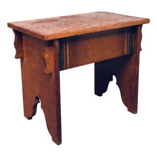 Amsterdam School Side Table, Netherlands, 1920s For Sale
