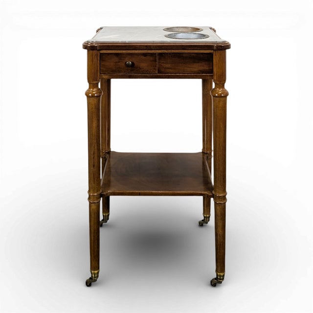 Wood Antique Mahogany Cooler, 1800s For Sale - Image 7 of 7
