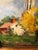 Pastoral Oil on Board of Church For Sale - Image 10 of 13