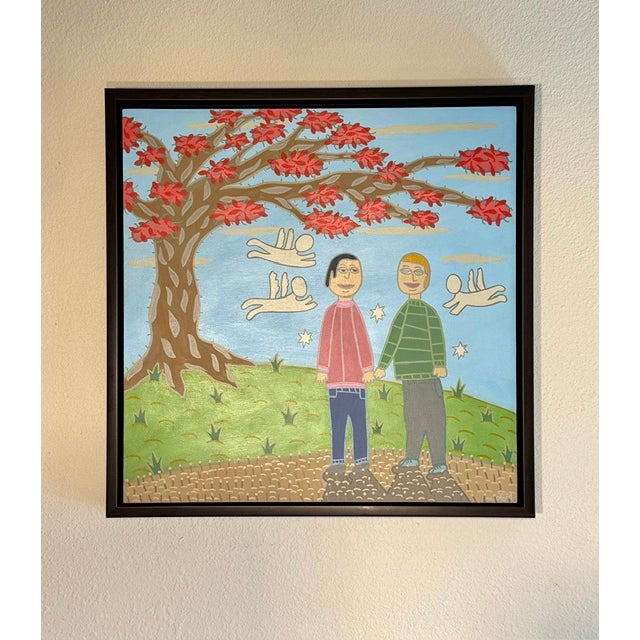Original art work done by Key West artist Lenny Addorisio. Renowned Key West artists painting, ,acrylic on wooden board...