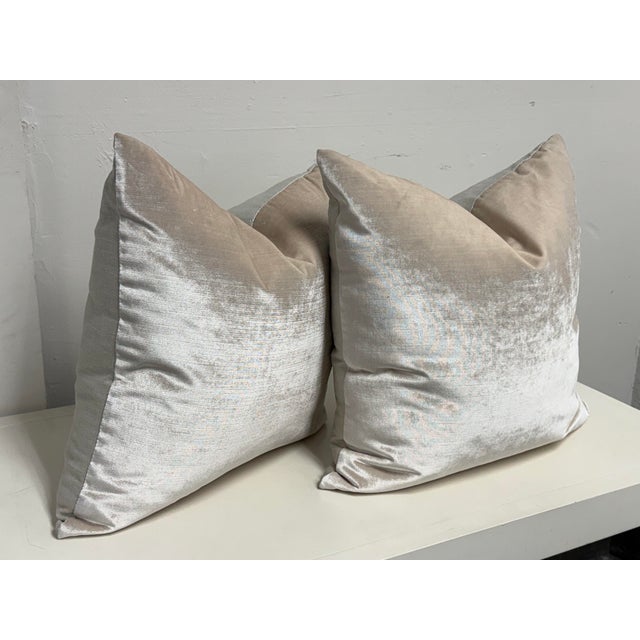 Modern Eastern Accents Studio 773 Geode Velvet Decorative Pillows, Pair For Sale - Image 3 of 12