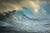 Kjell Linder, Surfer on a Big Wave at Jaws, Photographic Paper, in Flawless conditions. Designed from 2000 This piece has...