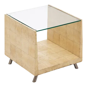 Vintage Sharkskin Side Table by Yuri Augusti