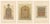 Alexandre M. Raymond, Stained Glass Designs, Yenişehir, 1924, Paper, Set of 3 For Sale