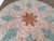 1980’s Vintage Floral Medallion Design Mosaic Top Coffee Table With Green Painted Iron Base/Sold For Sale In Miami - Image 6 of 12