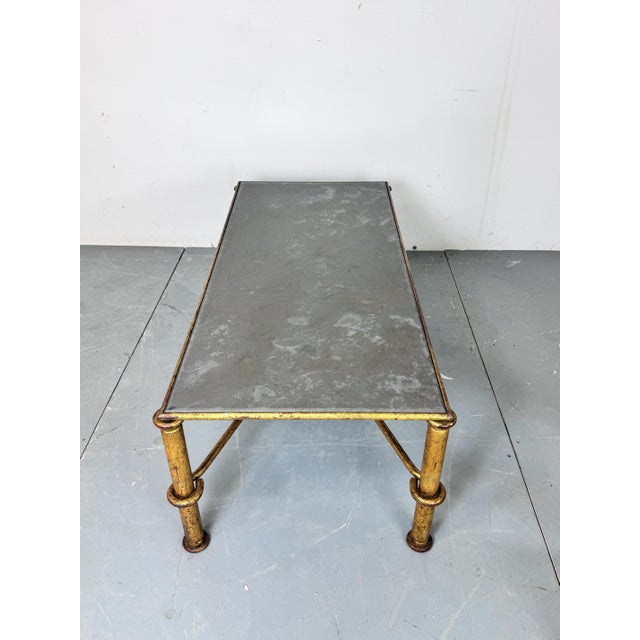 Vintage Gilded Regency Coffee Table by Giovanni Banci for Hermès, 1960s For Sale - Image 12 of 15