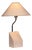 Marble and Steel Table Lamp from Bergboms Scanlicht, 1970s For Sale