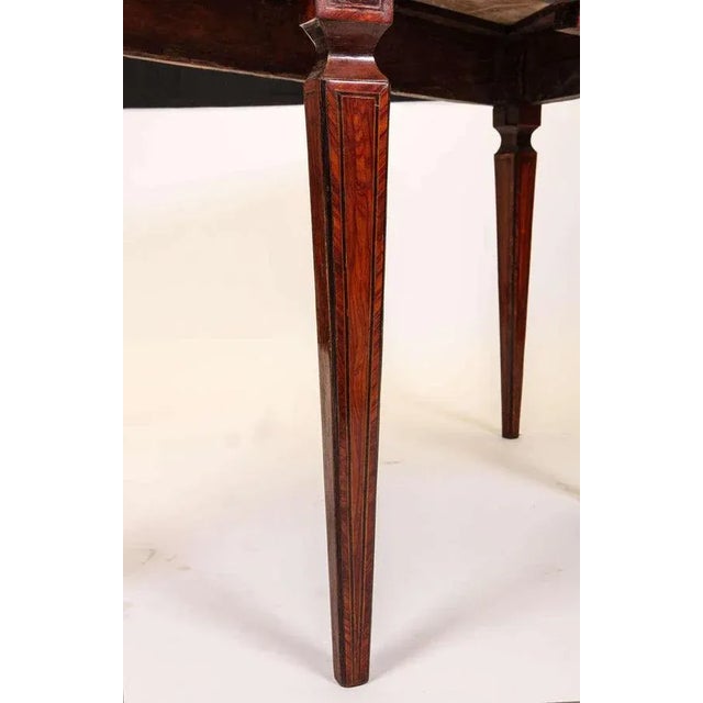 Stone 18th Century Italian Marquetry Console Table For Sale - Image 7 of 10