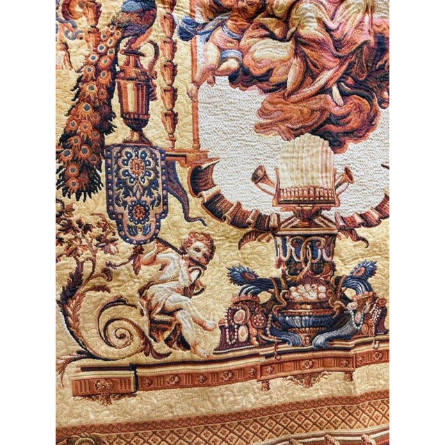 Vintage French Portico of Juno Wall Tapestry, 1970s For Sale - Image 3 of 5