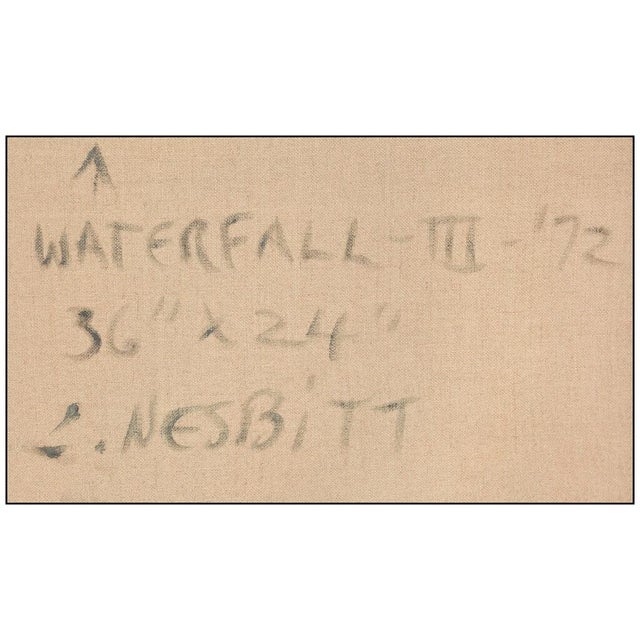 Lowell Nesbitt 1980s The Waterfall, Lowell Nesbitt For Sale - Image 4 of 5