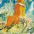 Alfredo Pini, Impressionist Scene, on Canvas For Sale - Image 3 of 6