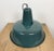 Industrial Green Enamel Factory Lamp, 1960s For Sale - Image 11 of 15