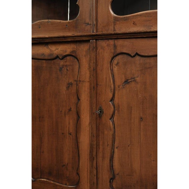 Dutch Pine Corner Cabinet For Sale - Image 10 of 13