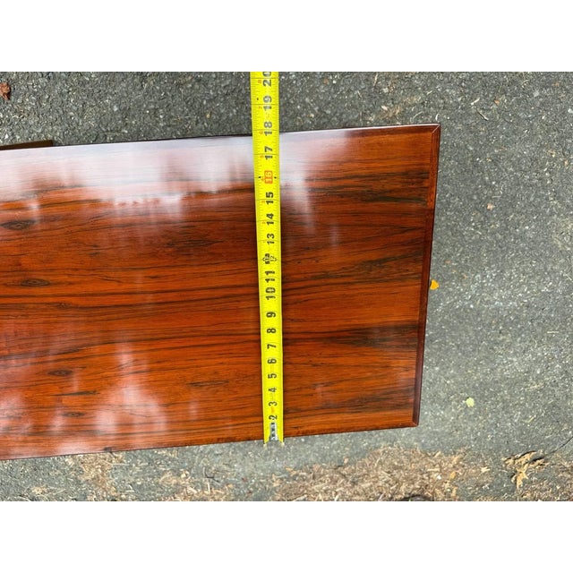 Mid-Century Modern Rosewood Side Table - Haug Snekkeri For Sale - Image 10 of 16