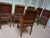 Antique Dutch Art Deco Leather Dining Chairs, 1920s, Set of 6 For Sale - Image 15 of 18