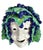 1970 Italian Nd Dolfi Ceramic Four Seasons Wall Masks – Set of 4 For Sale - Image 4 of 9