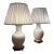 Antique Style Chinese Vase With Crackle Glaze Table Lamps, Pair For Sale