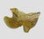 Glass 1960s Fenton Iridescent Amber Carnival Glass Cat Head Slipper Shoe Amber Glass Slipper For Sale - Image 7 of 12