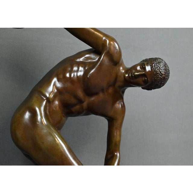 After Myron, The Discus Thrower, Early 20th Century, Bronze For Sale - Image 12 of 18