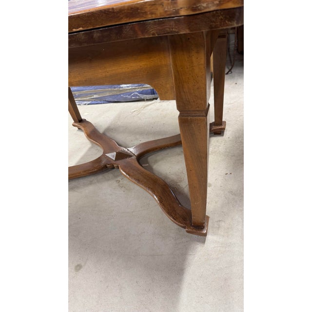 Early 1900’s Small Italian Dining Table With Extensions For Sale In New York - Image 6 of 12