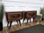 1950s Mid-Century Art Deco Italian Nightstands in Walnut and Glass Top, 1950s, Set of 2 For Sale - Image 5 of 10