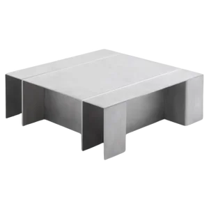 Aluminum Coffee Table by Paul Coenen