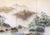 Large Showa Era Japanese Byobu Screen "Mountain Landscape With River" For Sale - Image 9 of 18