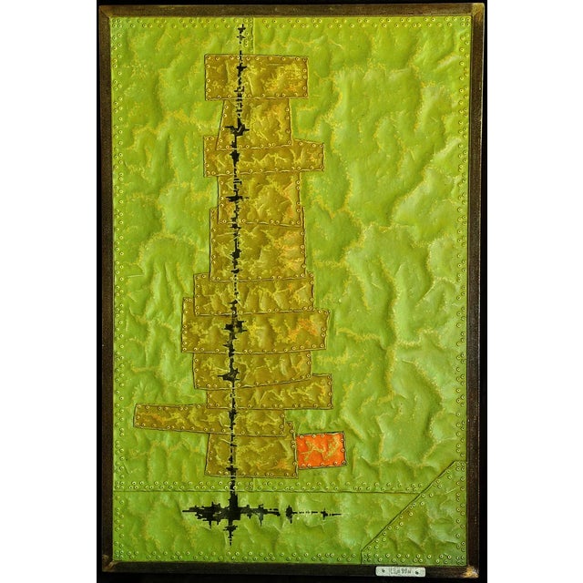 Miguel Núñez, Conversaciones en el ascensor, 2020, Enamel & Zinc For Sale