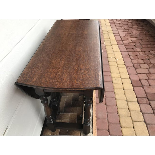 Vintage Scandinavian Clapboard Table, 1950s For Sale - Image 14 of 18
