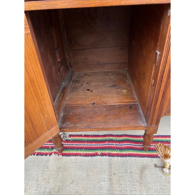 A Very Fine Antique Mid-Atlantic Walnut Sheraton Sideboard, Circa 1820’s For Sale - Image 10 of 12