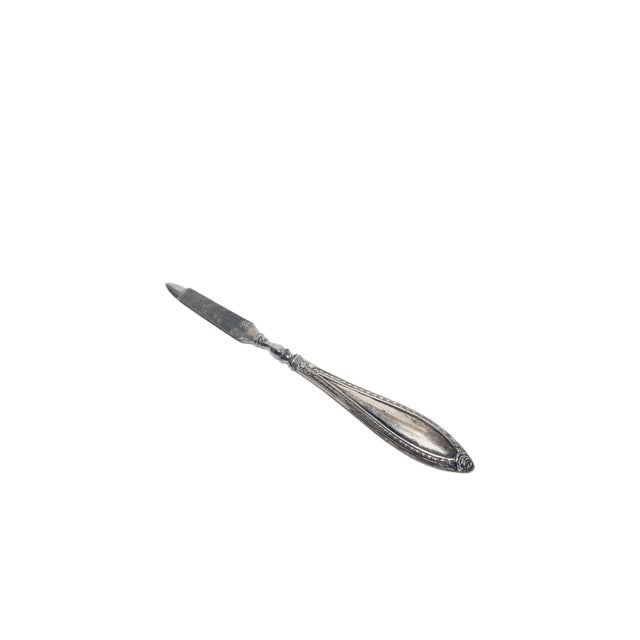 Art Nouveau Style Silver Nail File, France, 1900s For Sale - Image 5 of 8