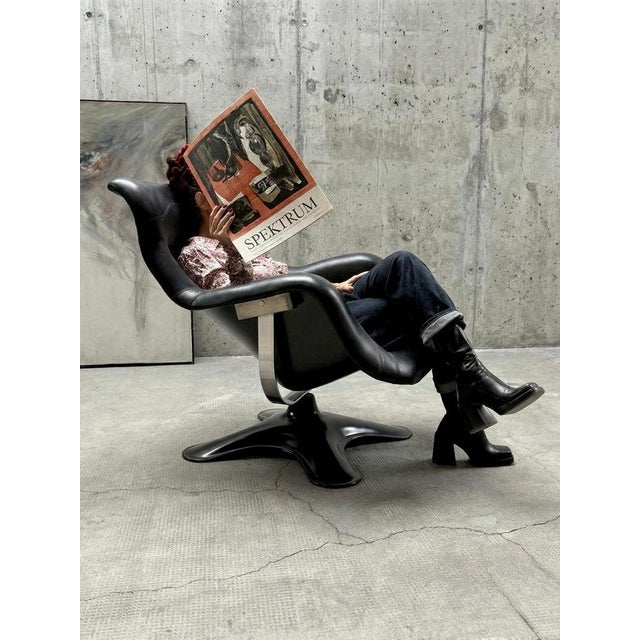 Karuselli Swivel Chair by Yrjö Kukkapuro for Haimi, Finland, 1960s For Sale - Image 14 of 14