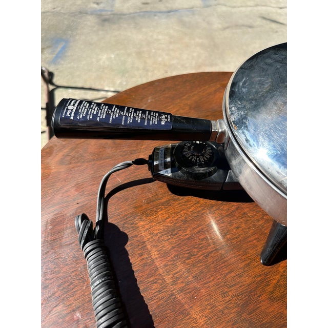 Vintage Farberware Electric Skillet Kitchen Pan For Sale - Image 4 of 4