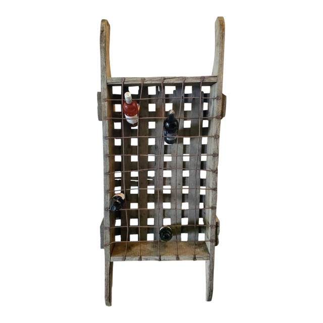 19th Century French Vineyard Wine Carrier For Sale